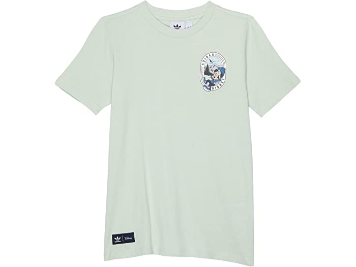 (取寄) アディダス オリジナルス キッズ ボーイズ adidas Originals Kids boys Disney Mickey and Friends T-Shirt (Little Kids Big Kids) Linen Green