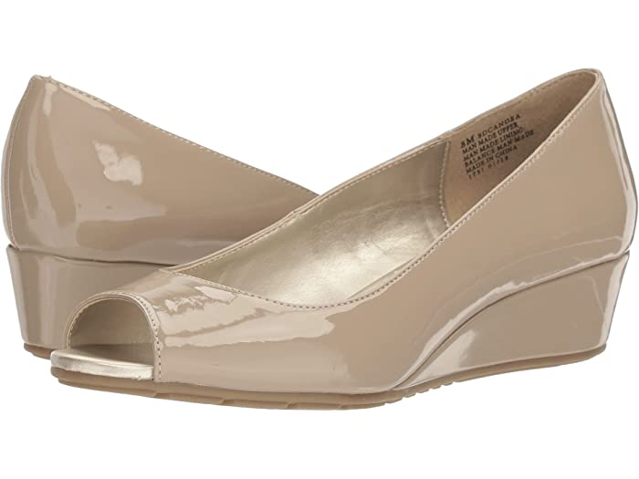 (取寄) バンドリーノ レディース チャンドラ Bandolino women Candra Cafe Latte Sleek Patent PU
