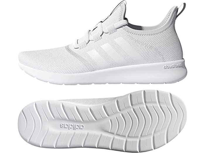 (取寄) アディダス ランニング レディース adidas Running women Cloudfoam Pure 2.0 White White Grey