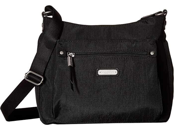 (取寄) バッガリーニ レディース Baggallini women New Classic Uptown Bagg with RFID Phone Wristlet Black
