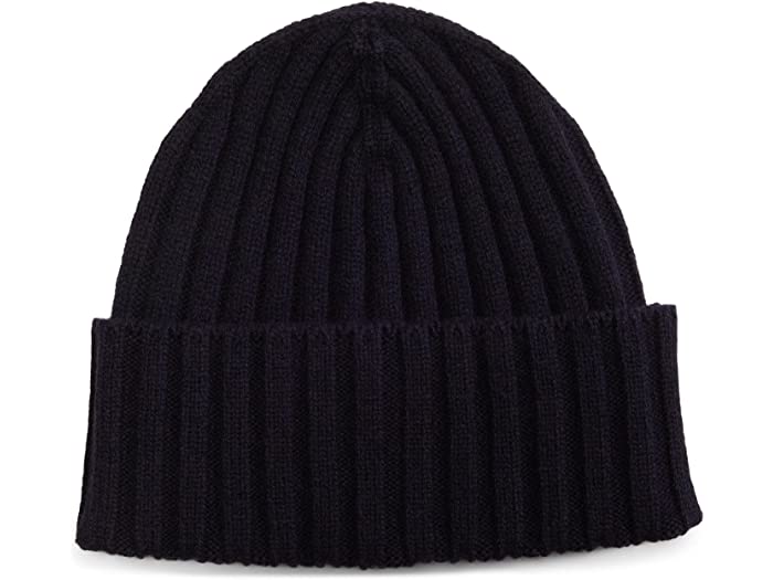 (取寄) ハンロ レディース Hanro women Wool Cashmere Blend Knit Beanie Deep Navy
