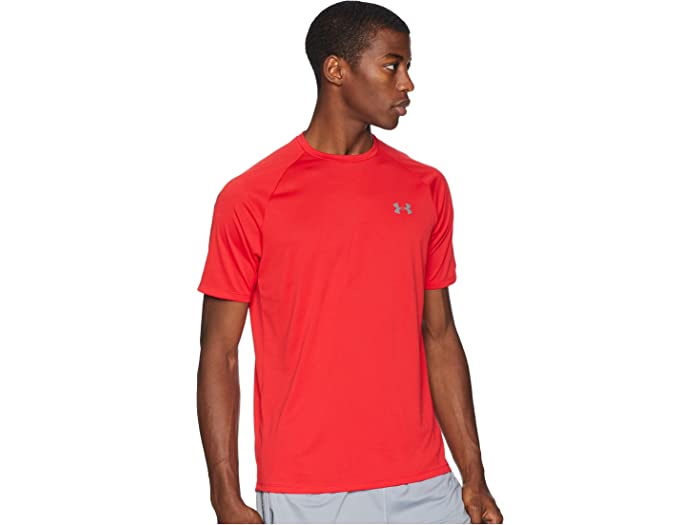 魅力的な価格 取寄 アンダーアーマー メンズ Under Armour men UA Tech Short Sleeve Tee Red  Graphite ladosedunet.com