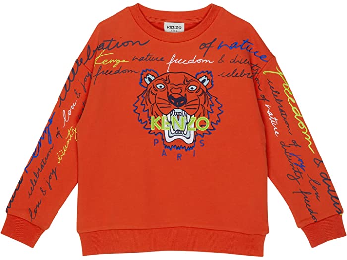 １着でも送料無料】 取寄 ケンゾー キッズ ボーイズ Kenzo Kids boys Tiger Sweatshirt Toddler