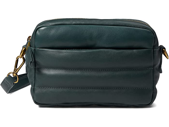 円 クリスマスファッション 取寄 メイドウェル レディース Madewell Women The Transport Camera Bag Puff Edition Dark Palm
