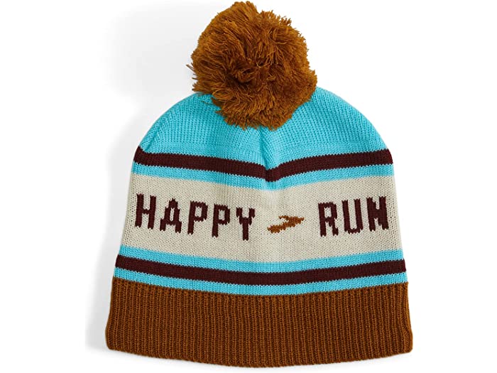 brooks run happy beanie