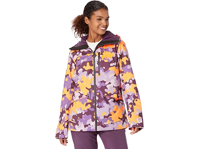 超可爱の 取寄 ヘリーハンセン レディース リファロフト ジャケット Helly Hansen women Powchaser Lifaloft Jacket Crushed Grape Camo nrsports.com.br