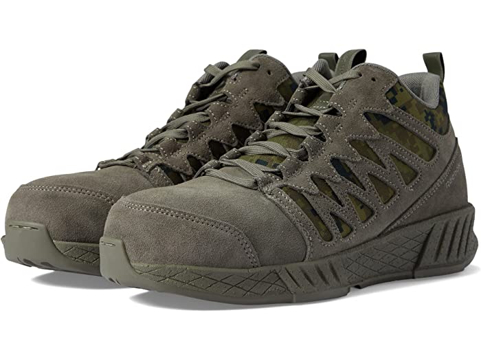 (取寄) リーボック ワーク メンズ フロートライド エナジー タクティカル エー コンプ トゥ ミッド-トップ Reebok Work men Floatride Energy Tactical EH Comp Toe Mid-Top Digital-Camo Sage 29,192円