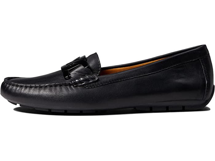 (取寄) ヴァネリ レディース アイカー Vaneli women Aiker Black Glove Soft Nappa