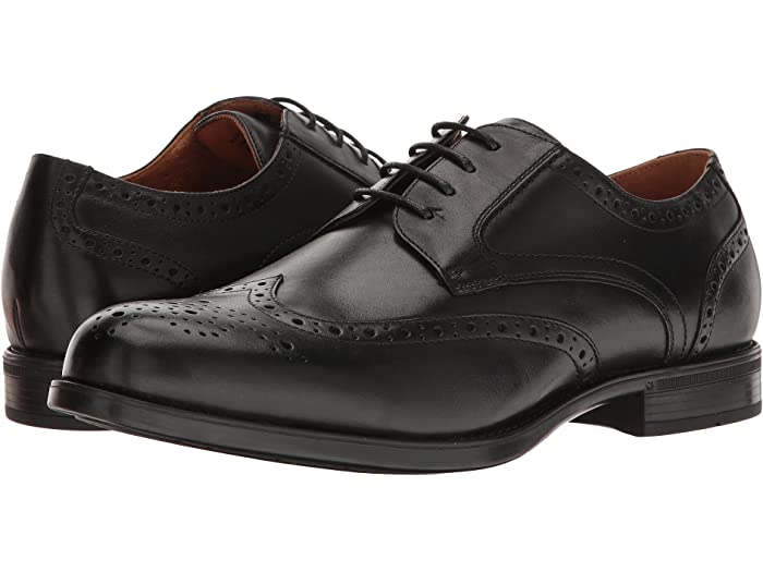 (取寄) フローシャイム メンズ ミッドタウン ウィングチップ オックスフォード Florsheim men Midtown Wingtip Oxford Black Smooth
