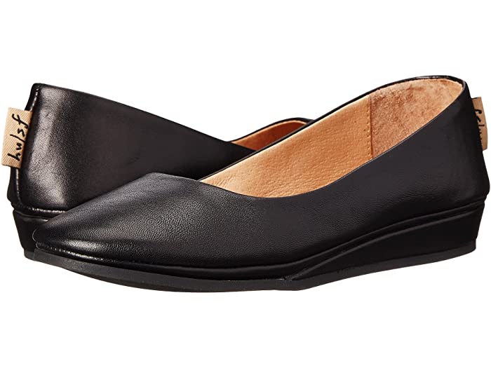 (取寄) フレンチ ソール レディース ゼッパ フラッツ French Sole women Zeppa Flat Black Nappa