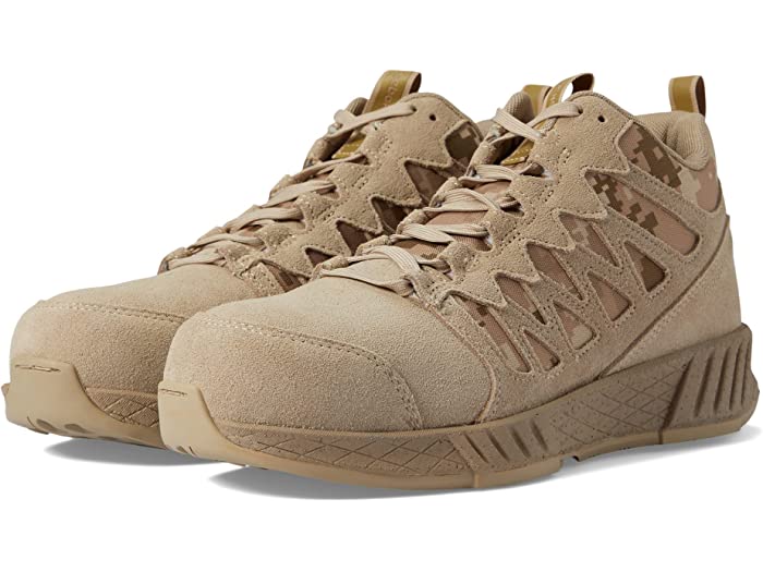 (取寄) リーボック ワーク メンズ フロートライド エナジー タクティカル エー コンプ トゥ ミッド-トップ Reebok Work men Floatride Energy Tactical EH Comp Toe Mid-Top Digital-Camo Desert Tan