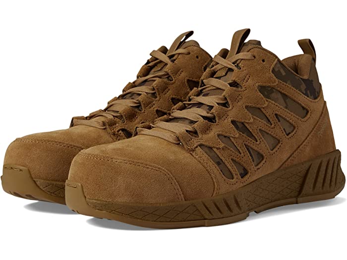(取寄) リーボック ワーク メンズ フロートライド エナジー タクティカル エー コンプ トゥ ミッド-トップ Reebok Work men Floatride Energy Tactical EH Comp Toe Mid-Top Coyote 29,192円