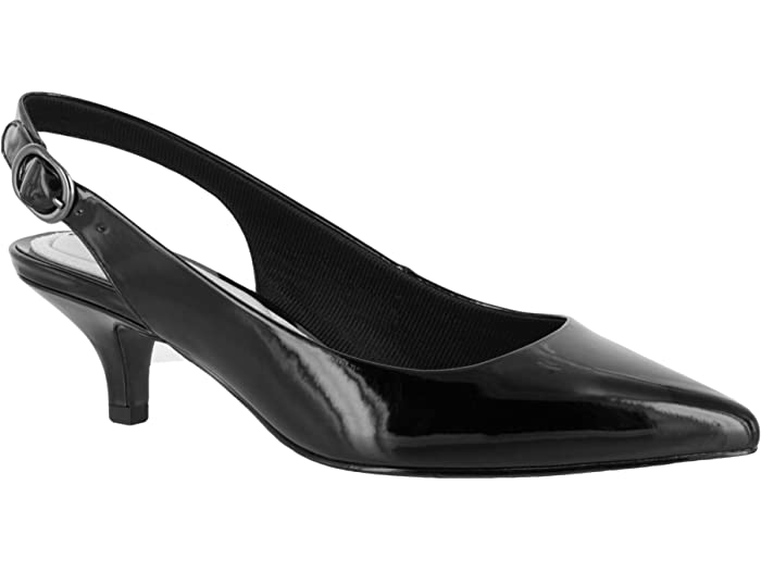 (取寄) イージーストリート レディース フェイ Easy Street women Faye Black Patent