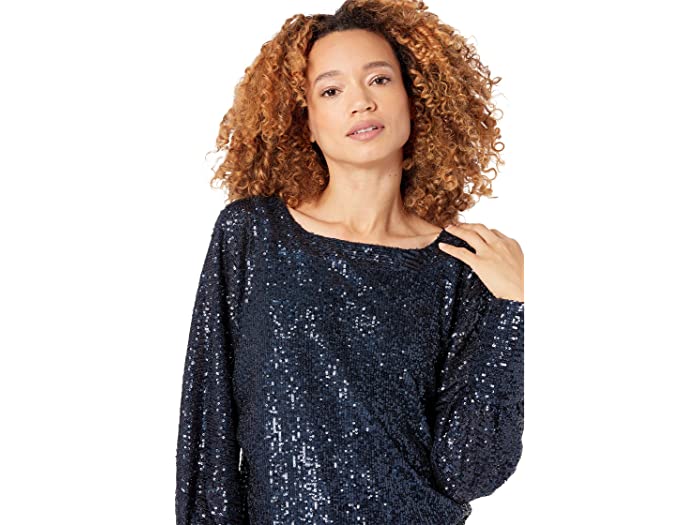 取寄) トリーナターク レディース トップ Dolman women ドルマン スプライト Sprite Trina Turk Top  Midnight トップス | windowmaker.com