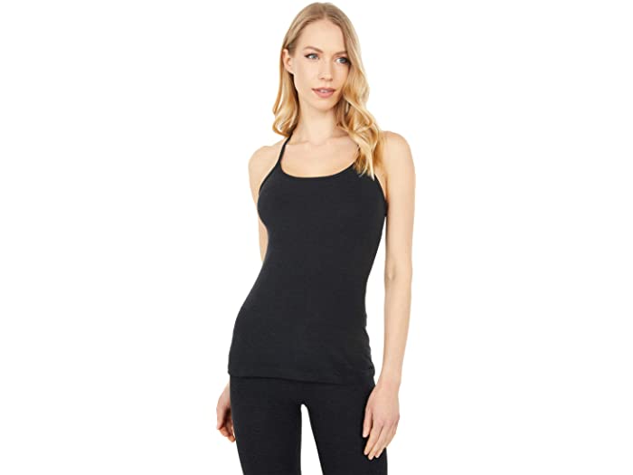 (取寄) ビヨンドヨガ レディース スペースダイ スリム レイサーバック カミ Beyond Yoga women Spacedye Slim Racerback Cami Darkest Night
