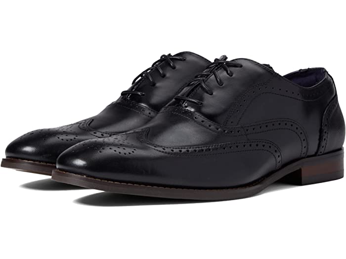 (取寄) ステイシー アダムス メンズ カイネ ウイング ティップ レースアップ オックスフォード Stacy Adams men Kaine Wing Tip Lace-Up Oxford Black