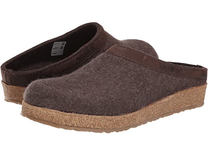 (取寄) ハフリンガー GZL レザー トリム グリズリー Haflinger GZL Leather Trim Grizzly Brown