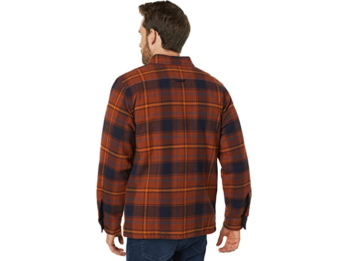 (取寄)フェールラーベンメンズライトパッテッドシャツFjllrvenmenOvikLitePaddedShirtAutumnLeaf/DarkNavy