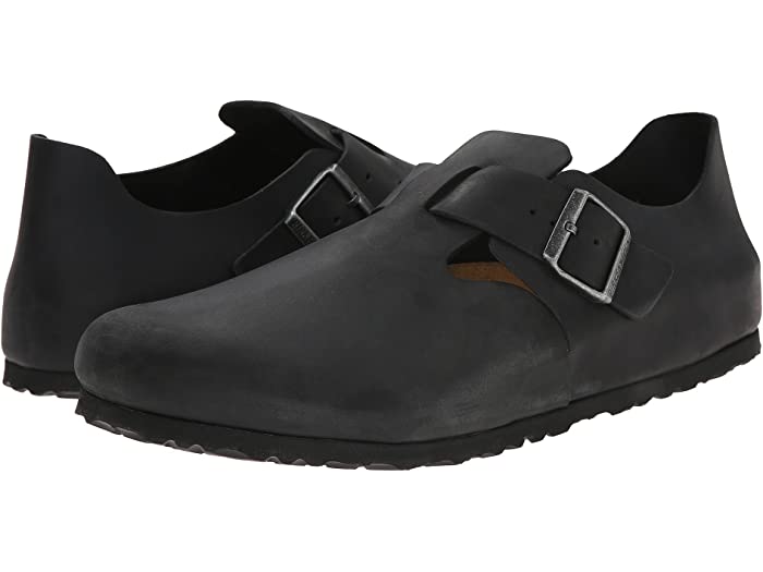 (取寄) ビルケンシュトック ロンドン Birkenstock London Black Oiled Leather 1
