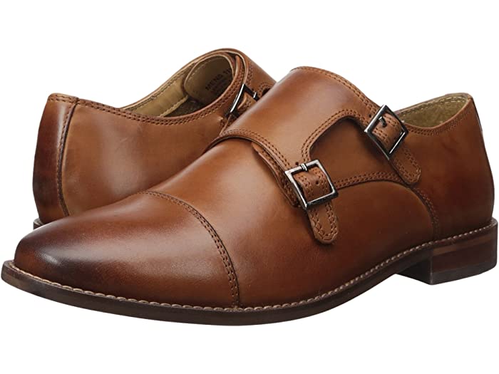 (取寄) フローシャイム メンズ モンティナーロ ダブル モンク ストラップ Florsheim men Montinaro Double Monk Strap Saddle Tan Smooth