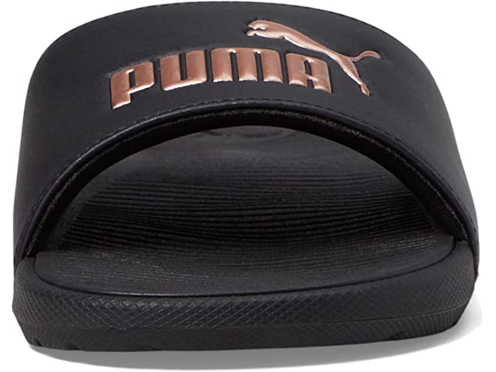 rose gold and black pumas