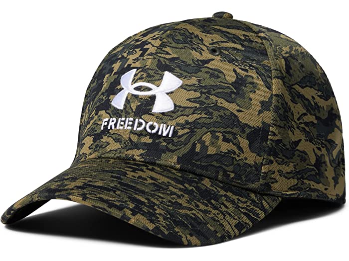 (取寄) アンダーアーマー メンズ フリーダム ブリッツィング ハット Under Armour men Freedom Blitzing Hat Baroque Green/White/White