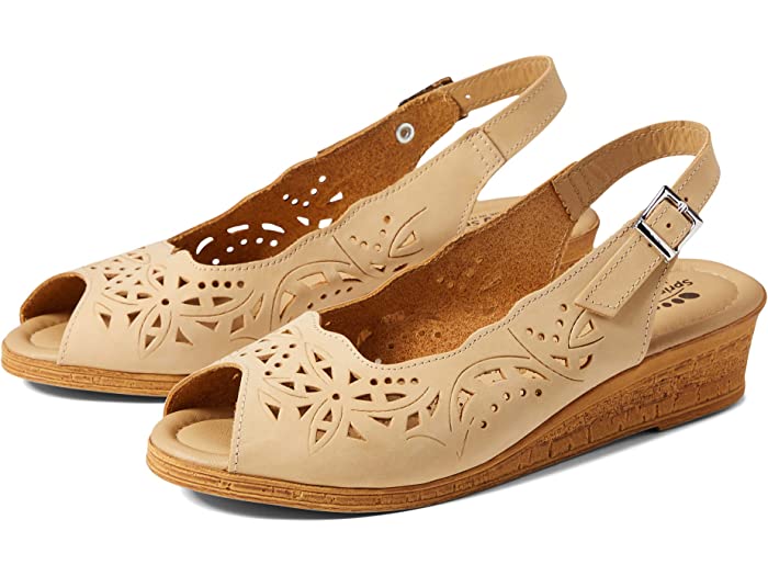 (取寄) スプリング ステップ レディース オレラ Spring Step women Orella Light Yellow Nubuck