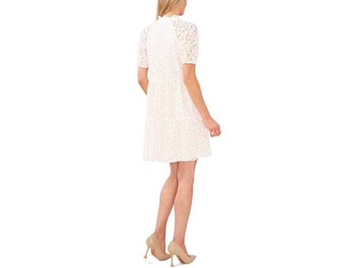 ライトニングボルト cece (取寄) シーシー レディース V-ネック ベビードール ティアード ドレス CeCe women CeCe V-Neck  Babydoll Tiered Dress New Ivory 通販
