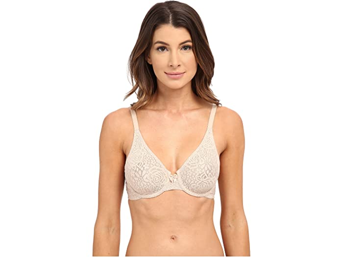 (取寄) ワコール レディース ハロ レース アンダーワイヤー ブラ 851205 Wacoal women Halo Lace Underwire Bra 851205 Naturally Nude