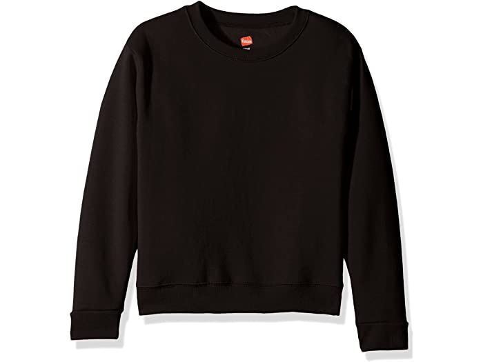 取寄 ヘインズ キッズ ガールズ ビッグ エコスマート グラフィック スウェットシャツ Hanes kids Girls Big EcoSmart  Graphic Sweatshirt Black 人気ブランドを