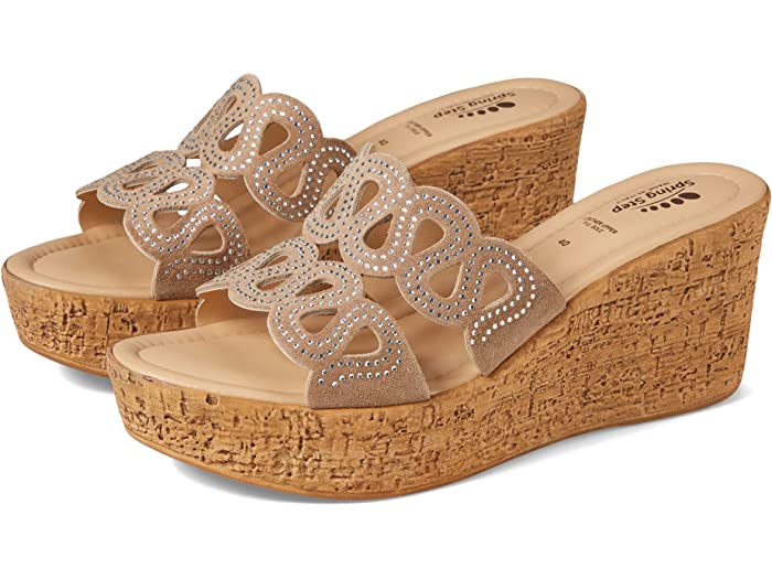 (取寄) スプリング ステップ レディース ミスティーミ Spring Step women Mssteamy Beige Suede
