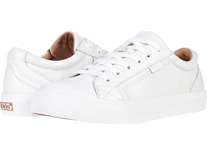 (取寄) タオス フットウェア レディース プリム ソウル ラックス Taos Footwear women Plim Soul Lux White Leather