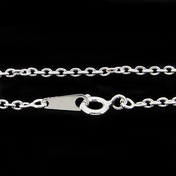 あずきチェーン シルバー 925 ネックレス チェーン シルバー チェーン 小豆チェーン 1.8mm 長さ45cm鎖 レディース メンズ[ 定番 チェーン] 送料無料 fourm クリスマス 母の日 男性 女性 ラッピング 包装 袋 誕生日 プレゼント ケース 箱 華奢 可愛い お｜ペアリングと刻印の専門店 j-fourm
