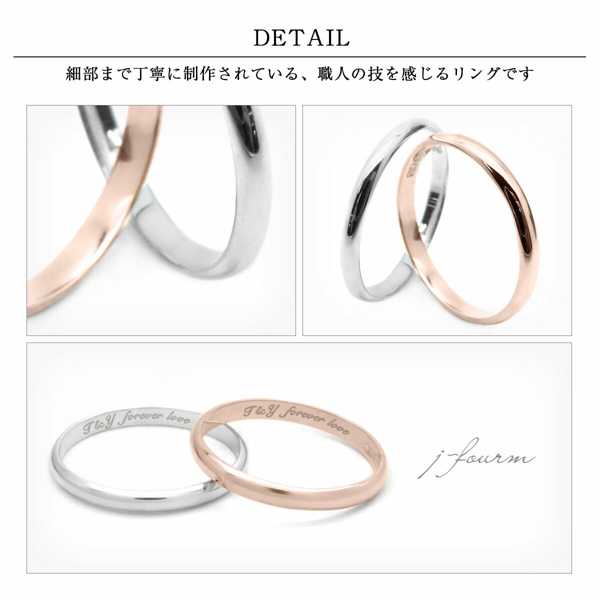 ペアリング刻印シンプルシルバー甲丸リング2mmリング2個ペアアクセサリー送料無料ピンクシルバーゴールド刻印シンプルシルバー925指輪メンズレディースfourmクリスマス母の日男性女性ラッピング包装袋誕生日プレゼントケース箱華奢