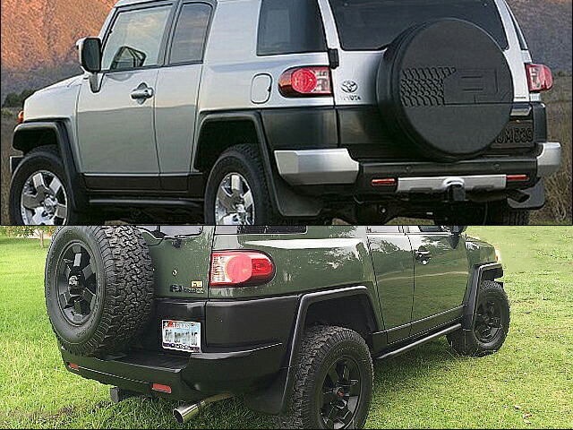 34842円 【超ポイント祭?期間限定】 FJクルーザーJ15トヨタFJ.CRUISER純正US後期リアバンパーTrail.Teams.Editionグレード  バックソナー付きタイプ=2011-2014年モデル 北米仕様GSJ15Wバンパーカバー米国トレイルチーム.エディション.グレード