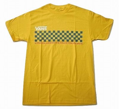 vans t shirt gold