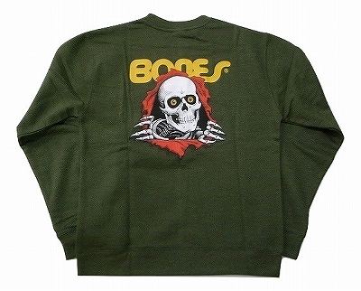 楽天市場】POWELL PERALTA パウエル SKATE SKELTON CREW SWEAT