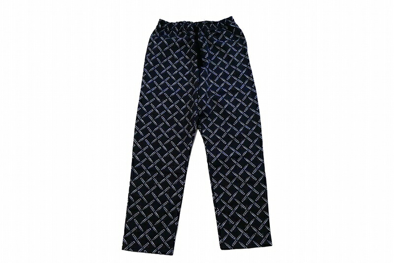 LIFE’S A BEACH ライフズアビーチ DAGGER LONG EASY PANTS ダガー 総柄 ロング イージーパンツ BLACK/GREY ブラック/グレー|JONNY BEE