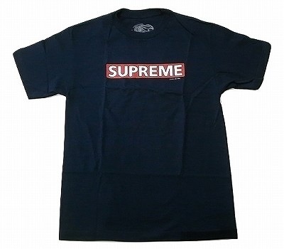 楽天市場】00SS SUPREME Gucci Box Logo S/S Tee (NAVY) XL