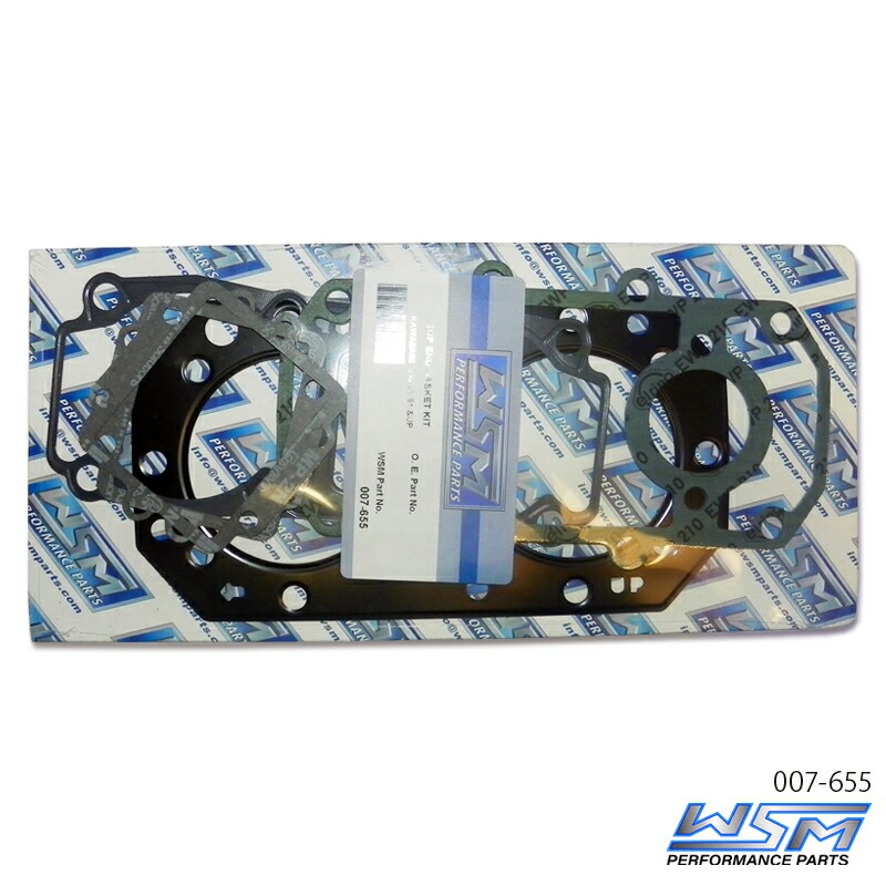 WSM KAWASAKI カワサキ トップエンドガスケットキット 550SX(91-94) TOP END GASKET KIT 部分品 007-655
