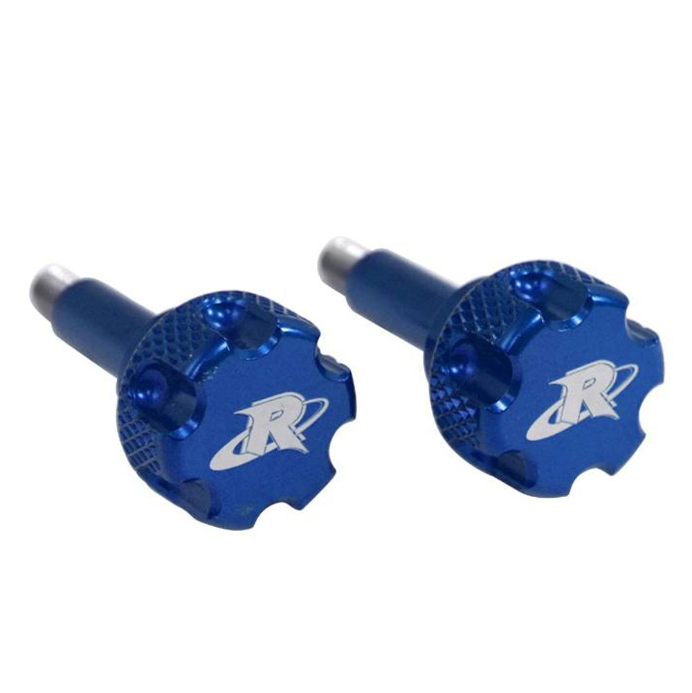 RIVA エンジンカバービレットノブセット YAMAHA ヤマハ リバ RIVAracing リバレーシング RY19040-KS-BLU