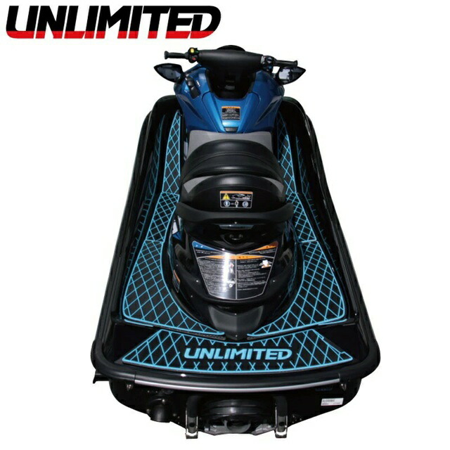 UNLIMITED デッキマット テープ付き ULTRA用（2022-） ダイヤ Kawasaki カワサキ 専用 ジェットスキー UL51005