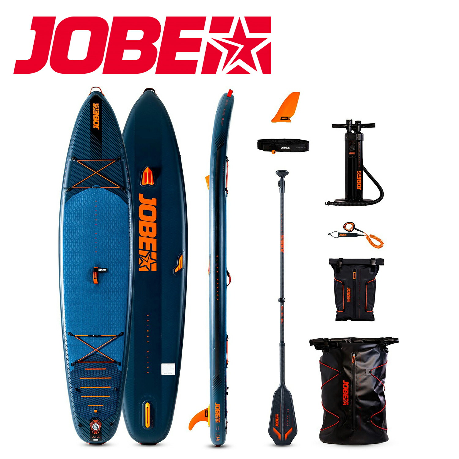 Jobe SUP スタンドアップパドルボード SUPボード Aero Duna Elite エアロ デュナ エリート 11.6パッケージ サップボード インフレータブル フルセット 486423004