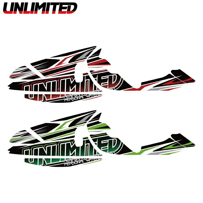 ULDK-800X2UMF UNLIMITED デカールキット 800X-2 レーシングフード用 ジェットスキー 水上オートバイ JETSKI PWC アンリミテッド 45,540円