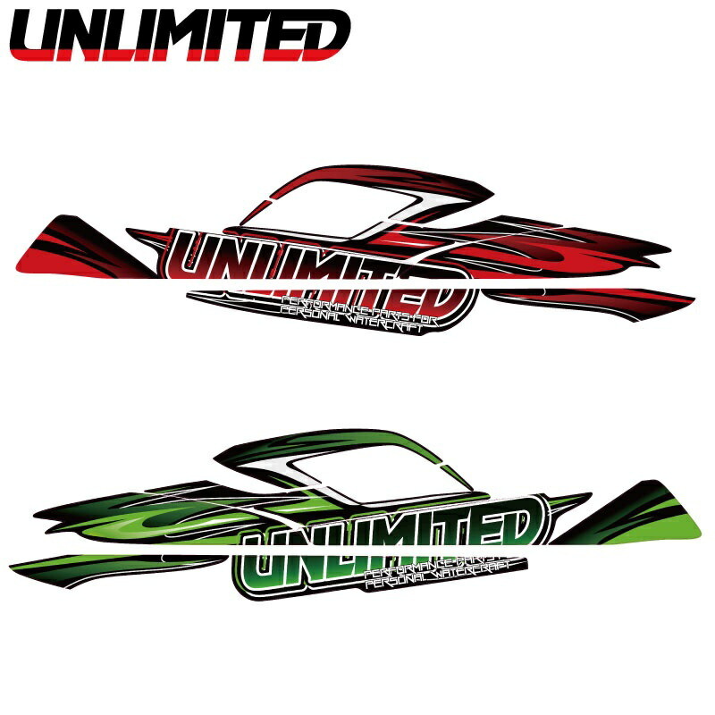 楽天市場 Uldk 1500sxrtr Unlimited デカールキット Kawasaki Sx R1500 トランスフォームフード用 ジェットスキー 水上オートバイ Jetski Pwc アンリミテッド Jsptokai