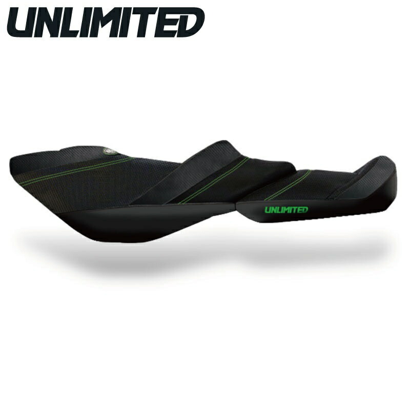 UNLIMITED シートカバー Kawasaki ULTRA LXシリーズ (2009-2021) グリーン アンリミテッド UL50001