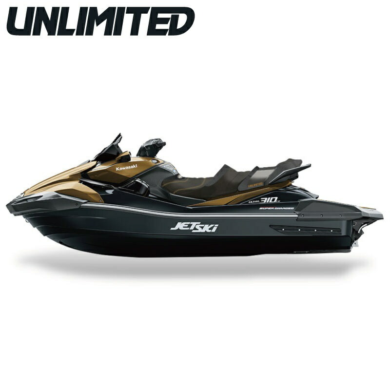 UNLIMITED シートカバー Kawasaki ULTRA 310LX (2022) ゴールド アンリミテッド UL50005｜JSPTOKAI 店