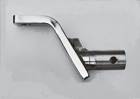 ヒッチ ボールマウント スラント型 ステンレス 丸パイプ 長さ175mm ライズ110mm タイトジャパン TIGHTJAPAN 0212-01