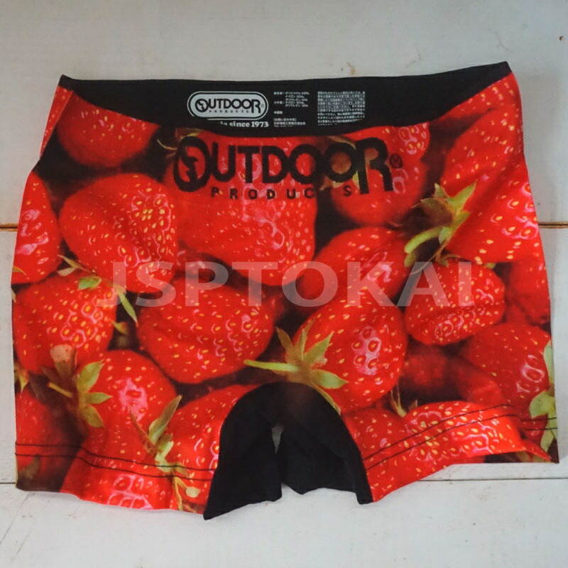 楽天市場 ネコポス送料無料 Outdoor アウトドアボクサーパンツ イチゴ バナナ ストレッチ アウトドア メンズ Outdoor 成型 Jsptokai
