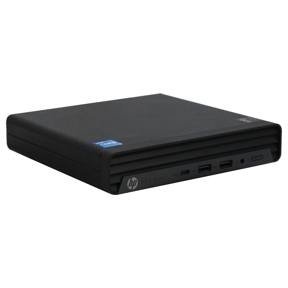 送料無料 HP Pro Mini 400 G9 単体 超小型デスク Windows11 64bit Core i3 12100T メモリー8GB 高速SSD256GB（M.2-NVMe）+HDD500GB 中古デスクトップパソコン 中古 パソコン【30日保証】1242369 47,000円